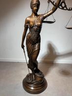 Beeld brons XXL Dame Justitia, Antiek en Kunst, Ophalen