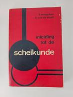 Livre Introduction chimie Vereycken Van de Vloed 1965, Livres, Livres d'étude & Cours, Utilisé, Enlèvement ou Envoi