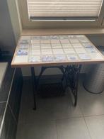 Handgeschilderd tegeltafeltje, Ophalen