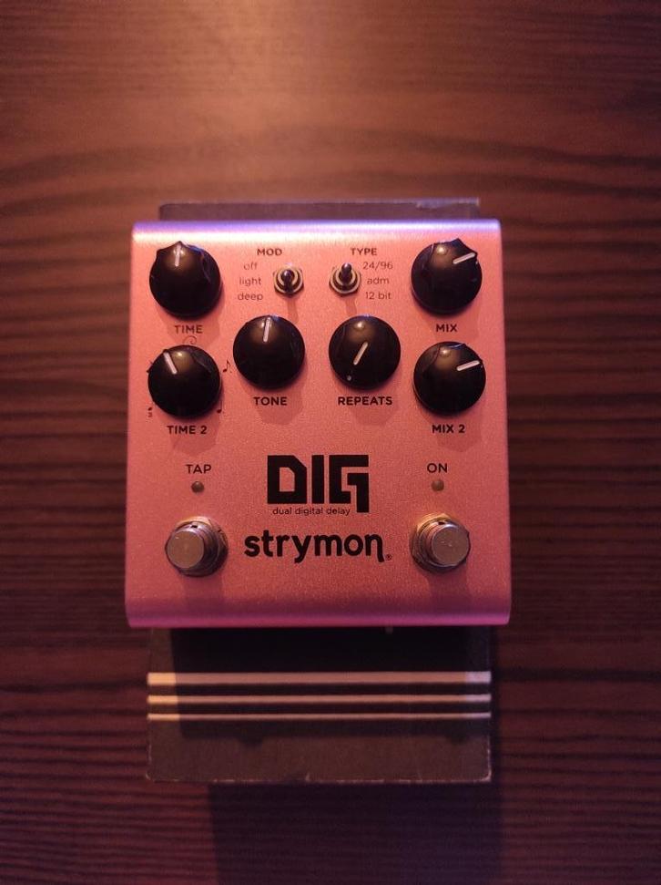 Strymon DIG V2, Muziek en Instrumenten, Effecten, Zo goed als nieuw, Delay of Echo, Ophalen of Verzenden