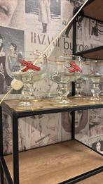 Vintage cocktail glazen, Ophalen, Gebruikt