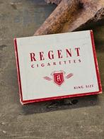 WWII US cardboard Regent cigarettes 1943, Ophalen of Verzenden
