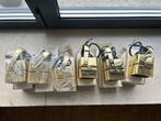 6 Reggiani spots, Ophalen, Zo goed als nieuw, Metaal of Aluminium, Plafondspot of Wandspot