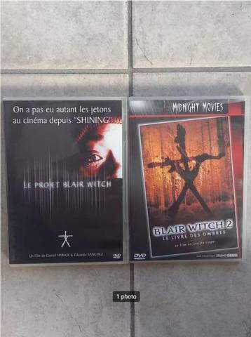 dvd le projet blair witch 1 et 2 état neuf beschikbaar voor biedingen