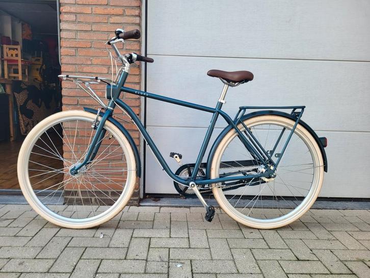 Te koop: Prachtige Elops stadsfiets – Zo goed als nieuw!, Fietsen en Brommers, Fietsen | Heren | Herenfietsen, Versnellingen, Ophalen