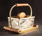 Mooie Art Deco koektrommel, Ophalen of Verzenden