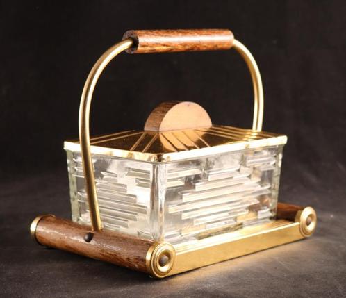 Mooie Art Deco koektrommel, Antiek en Kunst, Antiek | Woonaccessoires, Ophalen of Verzenden