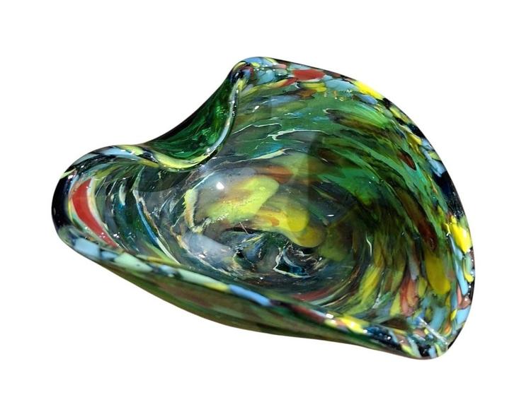 Murano sommerso glazen schaal – ca. 1960–1970, Antiek en Kunst, Antiek | Glaswerk en Kristal, Ophalen of Verzenden