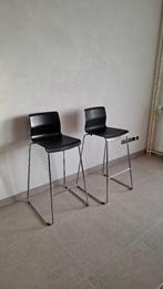 Tabouret de bar GLENN IKEA x 2, 90 cm ou plus, Avec repose-pieds, Métal, 2 tabourets