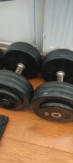Dumbbell set 34 kilo, Sport en Fitness, Ophalen, Zo goed als nieuw, Dumbbell