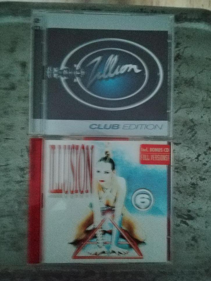 Twee club compilaties (Zillion + Illusion), Cd's en Dvd's, Cd's | Verzamelalbums, Dance, Boxset, Verzenden