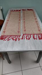 Chemin de table, deux pièces, 100 % coton. Nouveau, Enlèvement, Neuf