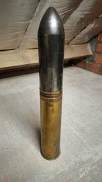105 mm shell met kop us wo2, Verzamelen, Ophalen of Verzenden