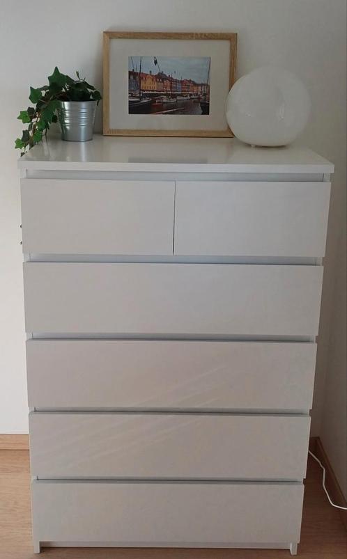 IKEA MALM ladenkast, Huis en Inrichting, Kasten | Ladekasten, Zo goed als nieuw, Ophalen