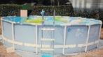 Piscine hors sol à armatures tubulaires intex 4,57 1,07m, Jardin & Terrasse, Piscines, 300 cm ou plus, Rond, Enlèvement, Utilisé