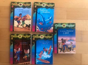 Lot de livres La Cabane Magique beschikbaar voor biedingen