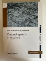 Geert Van Hoorick Omgevingsrecht in essentie (derde editie), Boeken, Ophalen, Sociale wetenschap, Zo goed als nieuw, Lise Vandenhende; Geert Van Hoorick