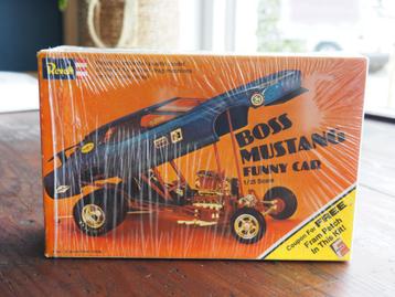 Modelbouw auto jaren 70 Boss Mustang Funny Car Revell beschikbaar voor biedingen