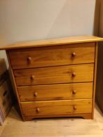 Houten kast met lades, Ophalen