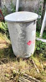 Zinken vat, dubbelwandig, 2 in elkaar, Ophalen of Verzenden
