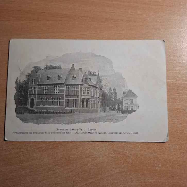 Evergem 3 oude postkaarten, Verzamelen, Postkaarten | België, Ophalen of Verzenden