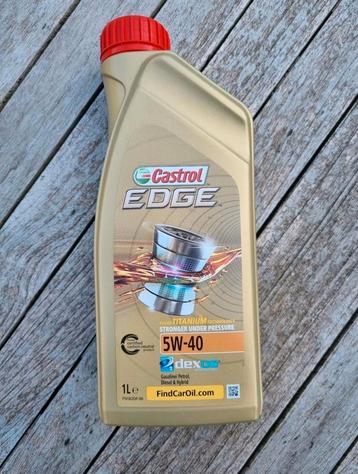 Nieuwe Castrol olie 1 liter 5w40  beschikbaar voor biedingen