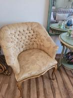 Antieke fauteuil, Huis en Inrichting, Ophalen, Minder dan 75 cm, Barok boudoir brocante antiek klassiek, Zo goed als nieuw