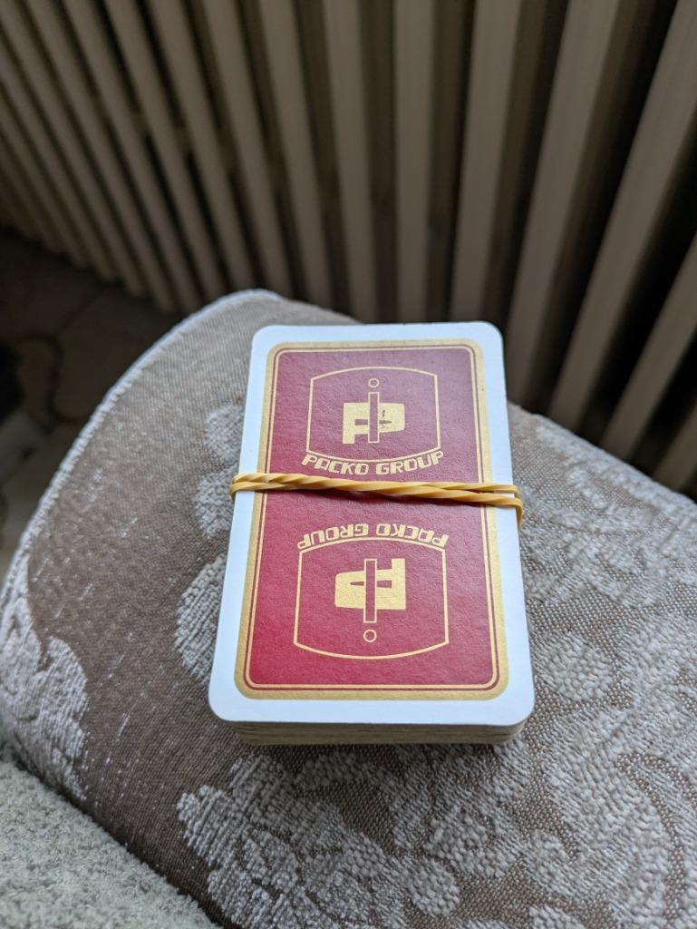 Packo group, Ophalen of Verzenden, Zo goed als nieuw, Speelkaart(en)