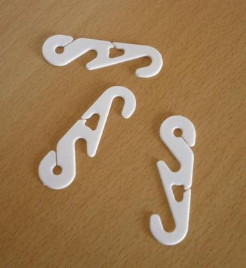 Witte Mondmasker haak houder beschikbaar voor biedingen