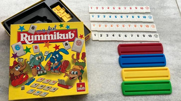 My first rummikub van Goliath, Hobby & Loisirs créatifs, Jeux de société | Autre, Comme neuf, 1 ou 2 joueurs, Trois ou quatre joueurs