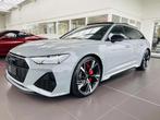 Audi RS6 Avant 4.0 V8 * UTILITAIRE + TOIT PANO + FULL *, Autos, Cuir, Argent ou Gris, 3996 cm³, Euro 6