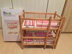 Houten poppen stapelbed, Ophalen, Gebruikt, Babypop