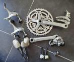 Shimano onderdelen (105/sis) triple crank, rem,derailleurs, Fietsen en Brommers, Ophalen, Gebruikt, Racefiets, Crankstel of Pedalen