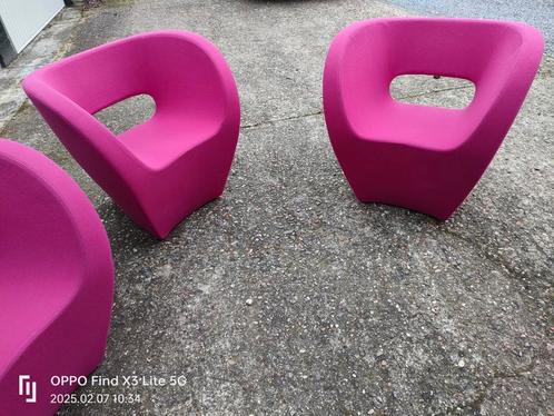 3 x Victoria en Albert fauteuil van Moroso by Ron Arad, Huis en Inrichting, Fauteuils, Zo goed als nieuw, Ophalen of Verzenden