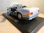 Mercedes 500SL, 1989. Maisto 1-18., Hobby en Vrije tijd, Verzenden, Zo goed als nieuw, Auto, Maisto