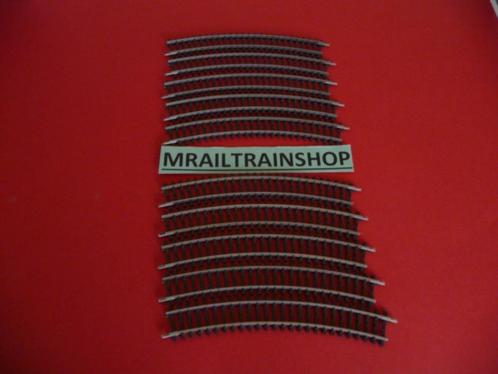 2221 MARKLIN HO 10x Rail courbe 1/1 30 R2/Voie courbe 1/1, Hobby & Loisirs créatifs, Trains miniatures | HO, Comme neuf, Rails