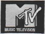MTV Music Television stoffen opstrijk patch embleem, Collections, Vêtements, Envoi, Neuf