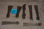 HO peco,lot aiguillages électrique,triple,jonction double, Envoi, Utilisé