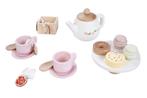 Houten theeservies 'teatime', Ophalen of Verzenden, Nieuw, Hout, Speelkeuken-accessoire