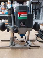 Elu bovenkop freesmachine met 5 freeskoppen zeer goede staat, Bricolage & Construction, Outillage | Fraiseuses, Enlèvement