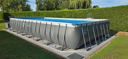 Intex Ultraframe zwembad 975x488x132, Tuin en Terras, Zwembaden, Gebruikt, Ophalen