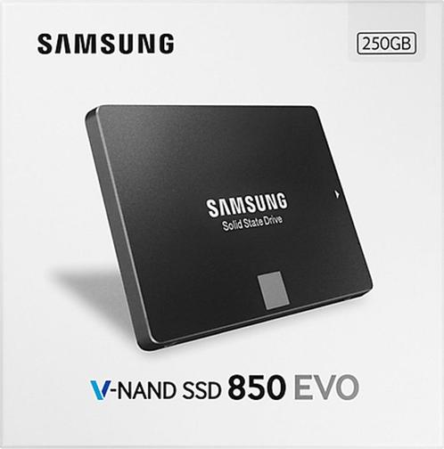 Samsung 850 EVO 250GB SSD (Solid State Drive), Informatique & Logiciels, Disques durs, Comme neuf, Desktop, Interne, SATA, Enlèvement ou Envoi