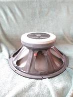 Twee luidsprekers 15"/400W met acc. en kast, Audio, Tv en Foto, Luidsprekerboxen, Gebruikt, Subwoofer, 120 watt of meer, Ophalen