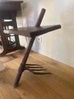 Table d'appoint en chêne foncé, Maison & Meubles, Klassiek/retro, Moins de 55 cm, Enlèvement, Rectangulaire