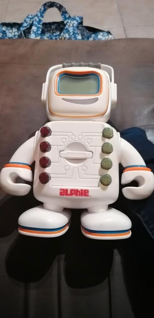 Robot Alphie éducatif, Kinderen en Baby's, Speelgoed | Educatief en Creatief, Gebruikt, Elektronica, Met licht, Met geluid, Ophalen of Verzenden