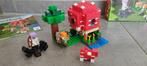 Lego Minecraft 21179 La Maison aux champignons, Enfants & Bébés, Jouets | Duplo & Lego, Comme neuf, Ensemble complet, Lego, Enlèvement ou Envoi