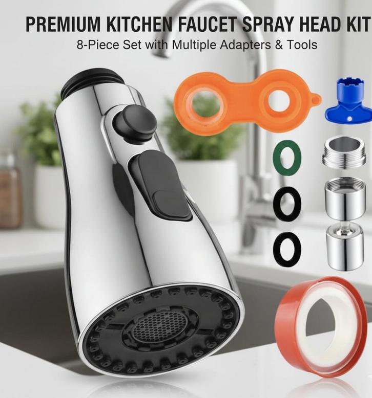 Aérateur de Robinet Pivotant 360 – 3 Modes, Bricolage & Construction, Sanitaire, Robinet, Enlèvement