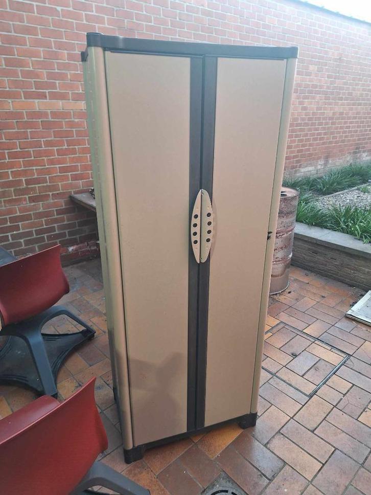 Workline dubbelwandige opbergkast - vochtbestendig, Huis en Inrichting, Kasten | Stellingkasten, Gebruikt, Ophalen