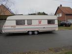 caravan LMC 640-frigo,ring verwarming,waterpompje,keuken-, Caravans en Kamperen, Overige merken, Rondzit, Bedrijf, 6 tot 7 meter