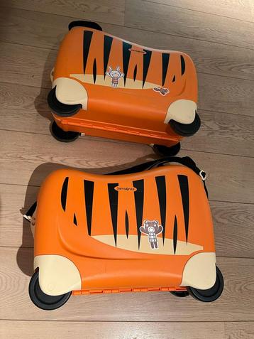 Deux valises Samsonite Dream Rider Tigre très bon état beschikbaar voor biedingen